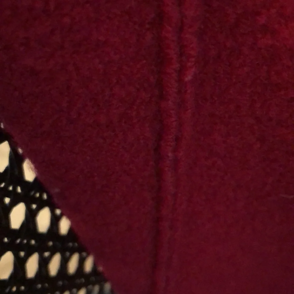 Chico’s Boiled Wool Cardigan Raspberry - Picture 7 of 8